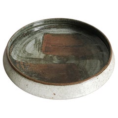 Rörstrand Scandinavian Ceramic Bowl Centerpiece, Swedish 1970s