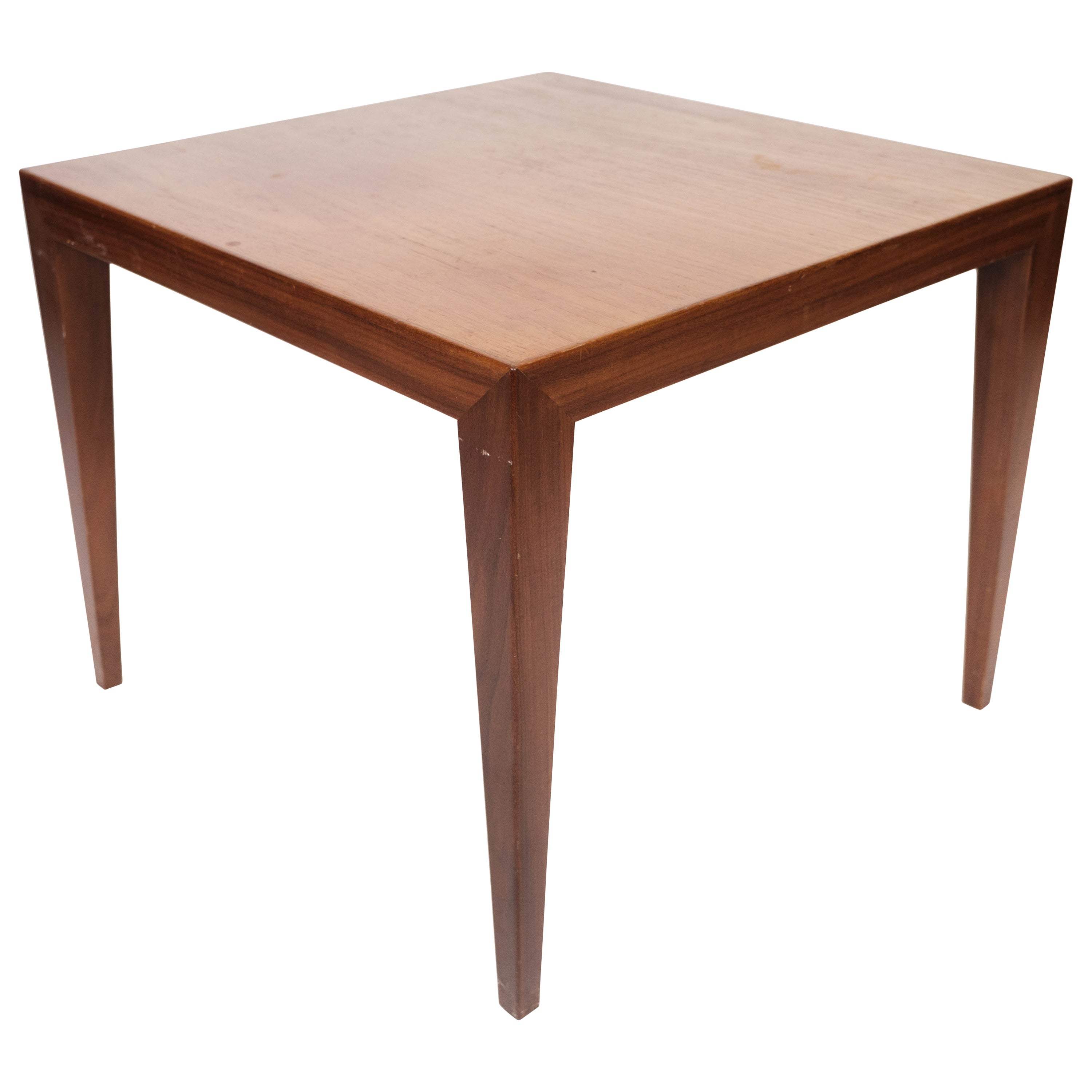 Side Table in Teak of Danish Design Manufactured by Haslev Furniture, 1960s For Sale