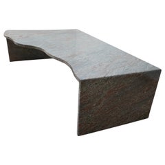 Dutch Wavy Free Form Marble or Granite Coffee Table