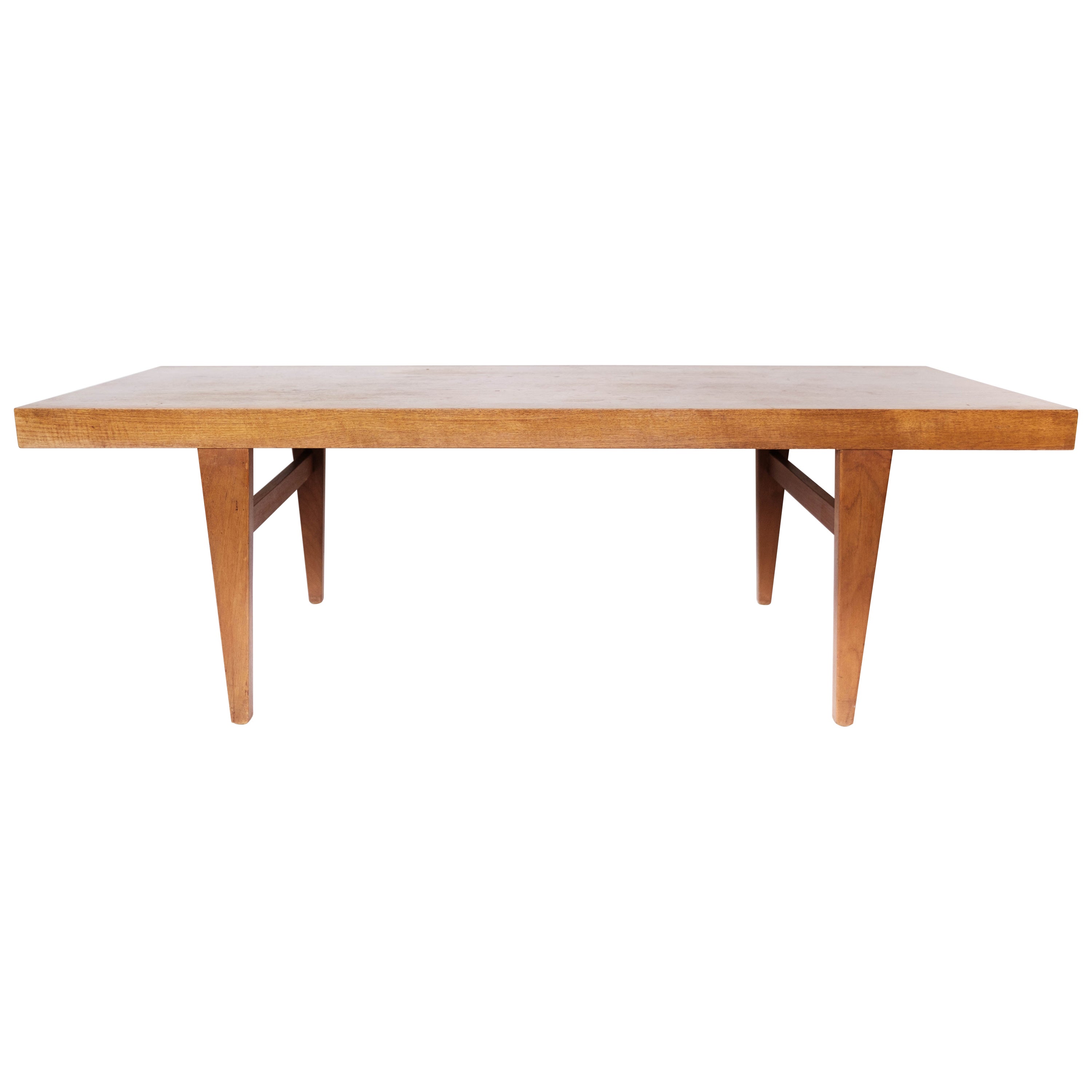 Coffee Table in Teak with Drawer, of Danish Design from the 1960s