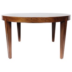 Coffee Table in Rosewood Designed by Severin Hansen for Haslev, 1960s