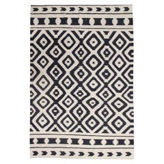 Aztec Flat Kilim Rug Modern Geometric Kilims Handmade Carpet