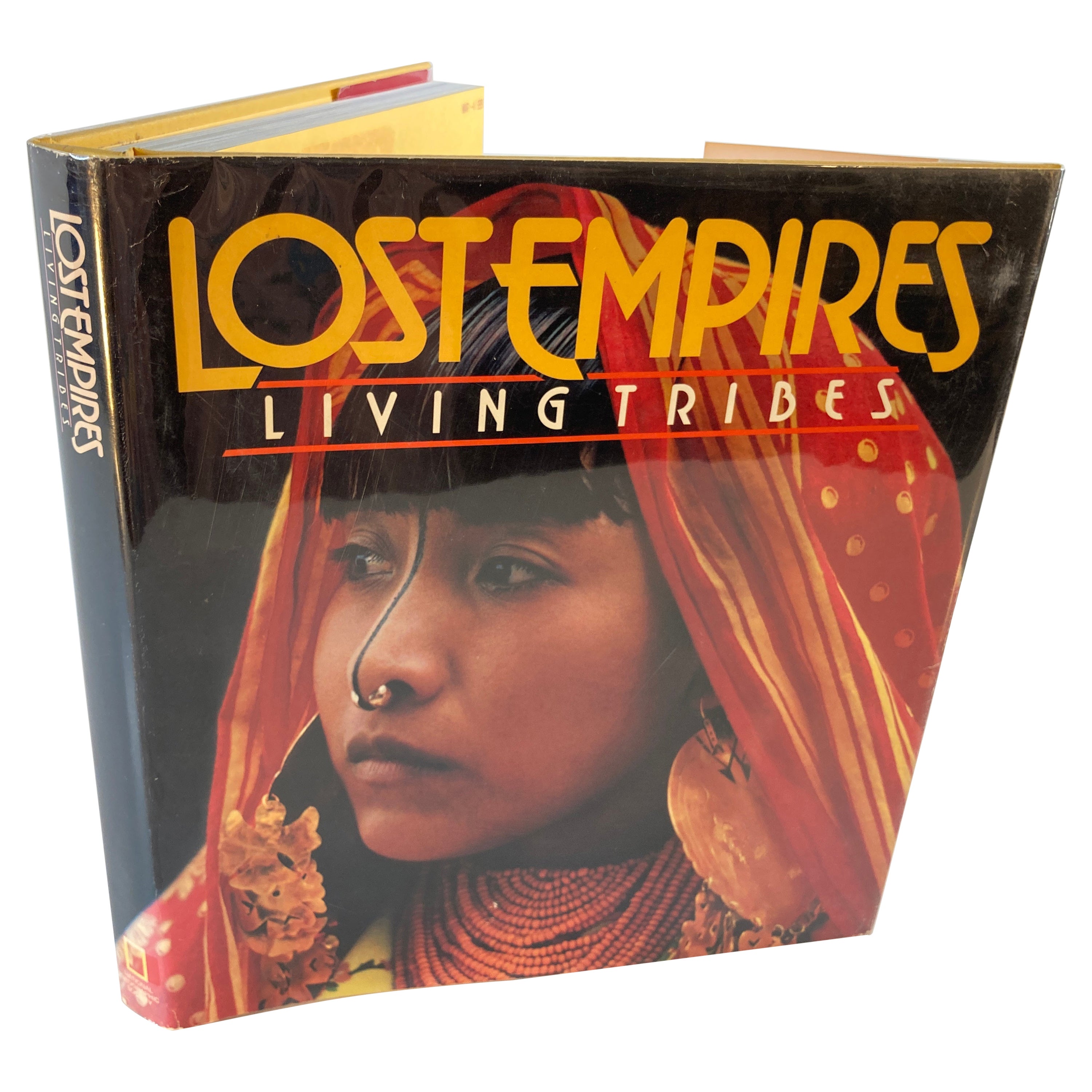 Lost Empires Living Tribes by Ross S. Bennett Art Book For Sale