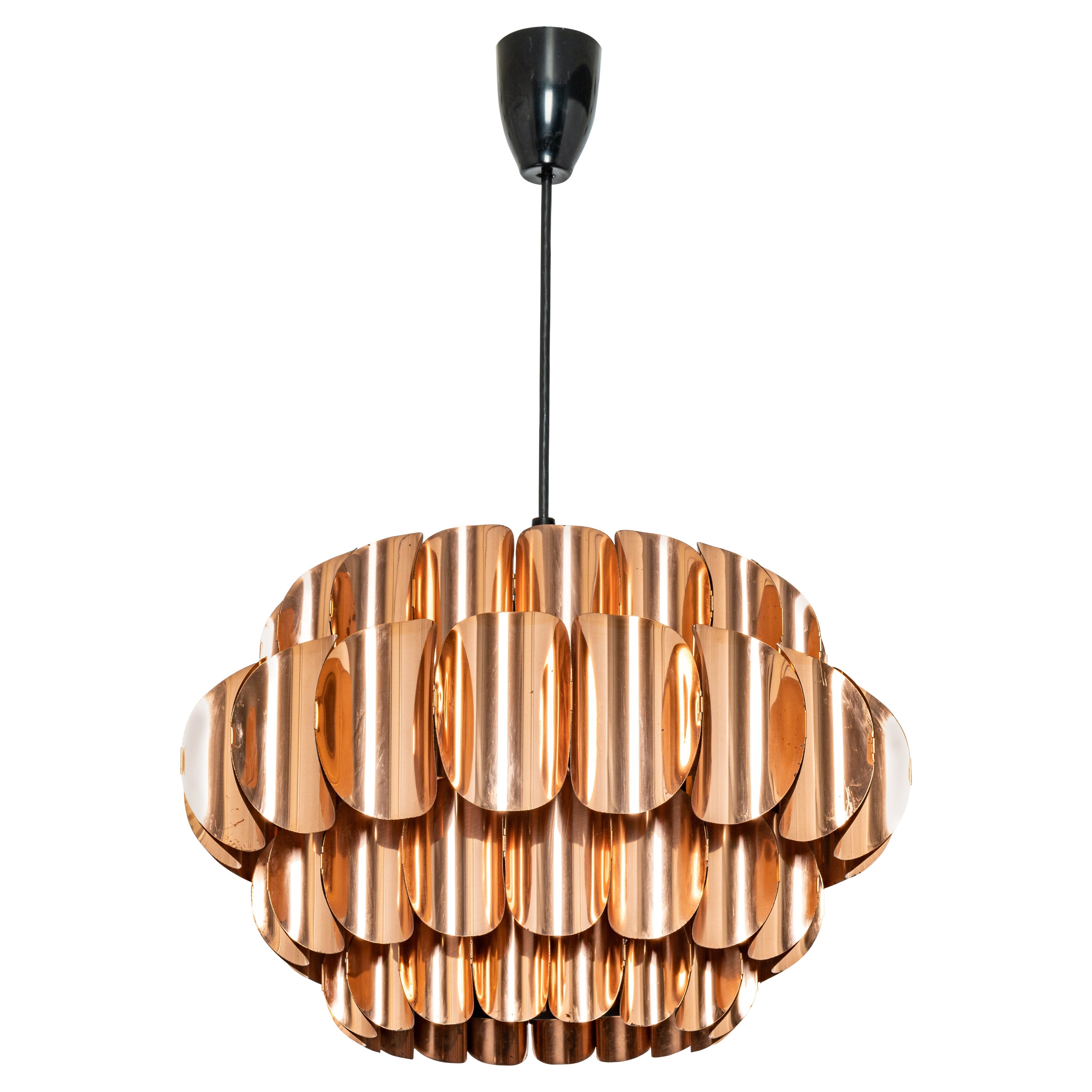 Mid-Century Pendant Lamp by Thorsten Orrling for Temde, 1960s