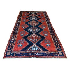 Antique Eagle Kazak Rug, circa Late 1800s