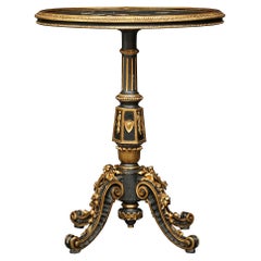 Italian 19th Century Napoleon III Period Side Table