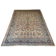 Antique Lavar Kerman Rug, circa 1920s