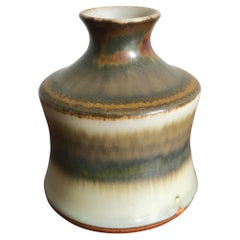 John Andersson for Höganäs Stengods Scandinavian Midcentury Ceramic Vase, 1960s