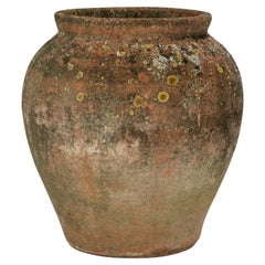 Antique Urn-Shape Terracotta Pot