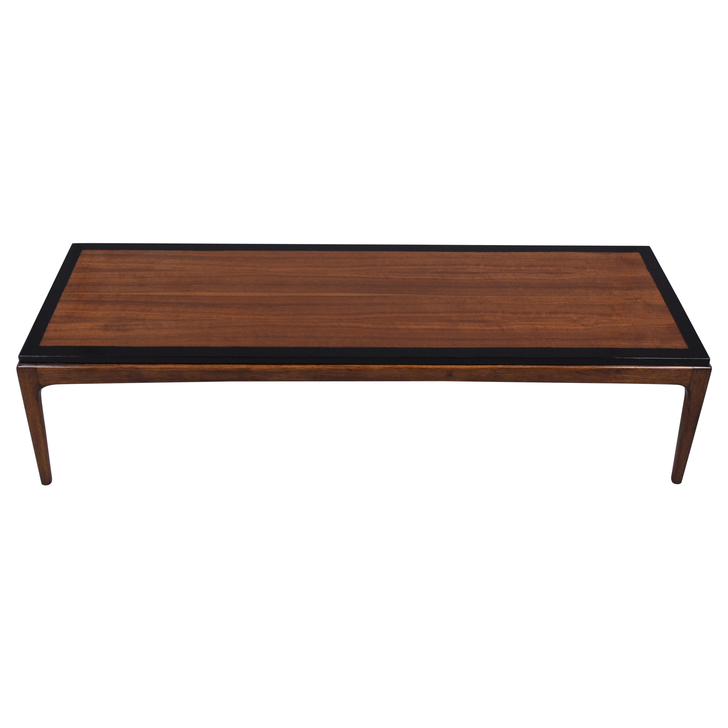 MidCentury Modern Coffee Table w/ Drawer By Lane at 1stDibs