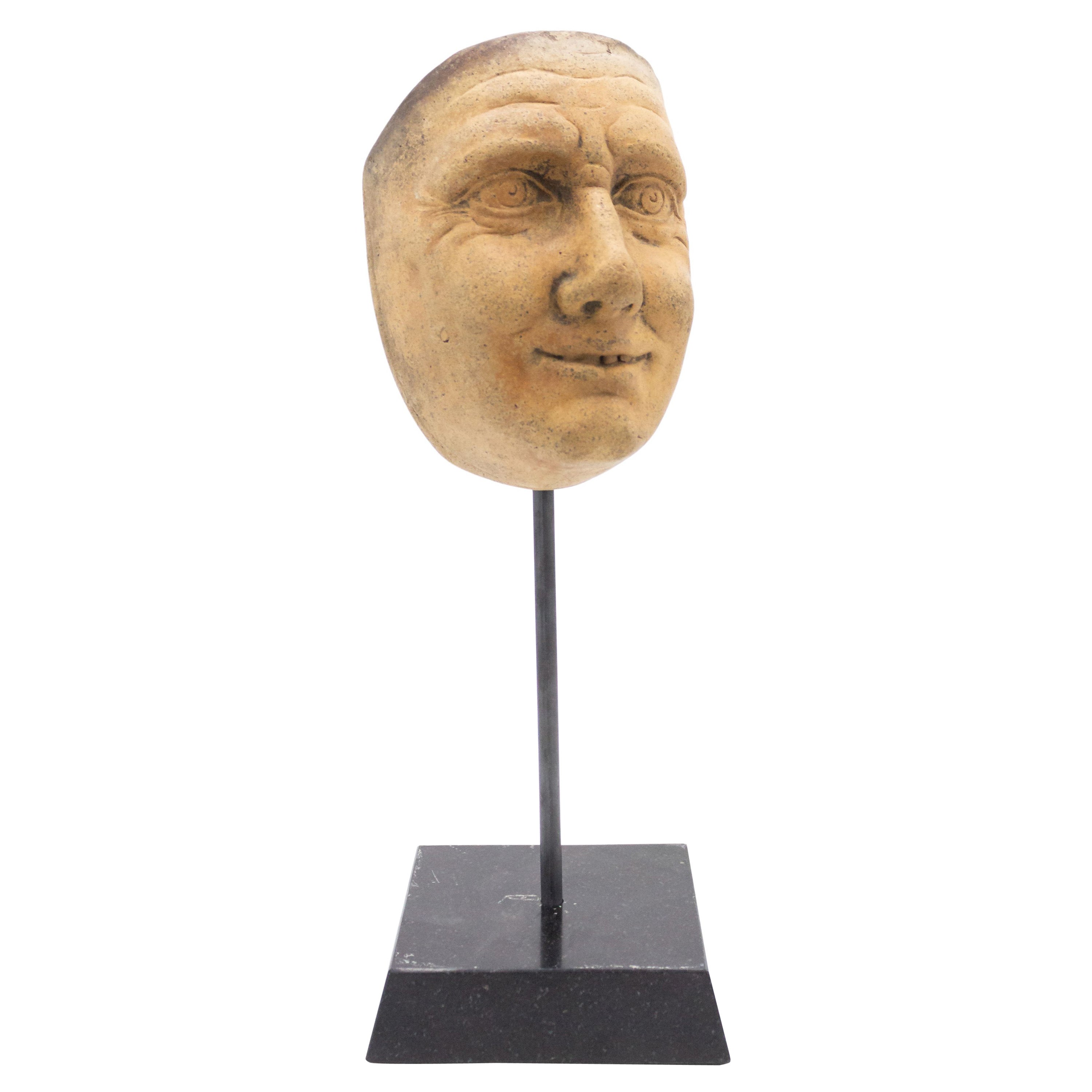 Continental German Terra-Cotta Mask