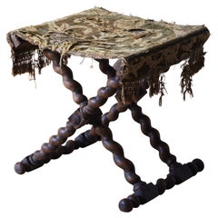 18th Century Baroque Folding Stool