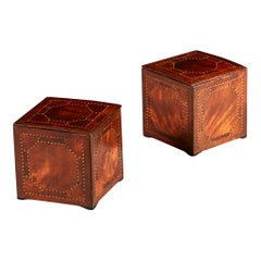Pair of Mid Eighteenth Century Tea Caddies