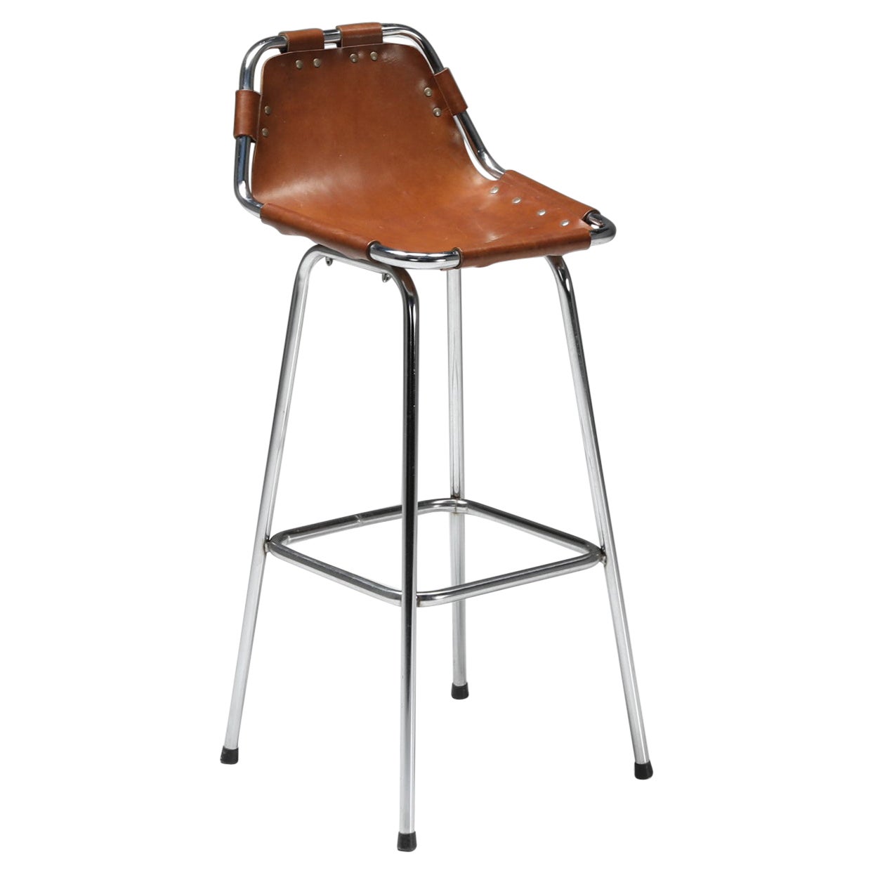 High Bar Stool by Charlotte Perriand for the Les Arcs Ski Resort