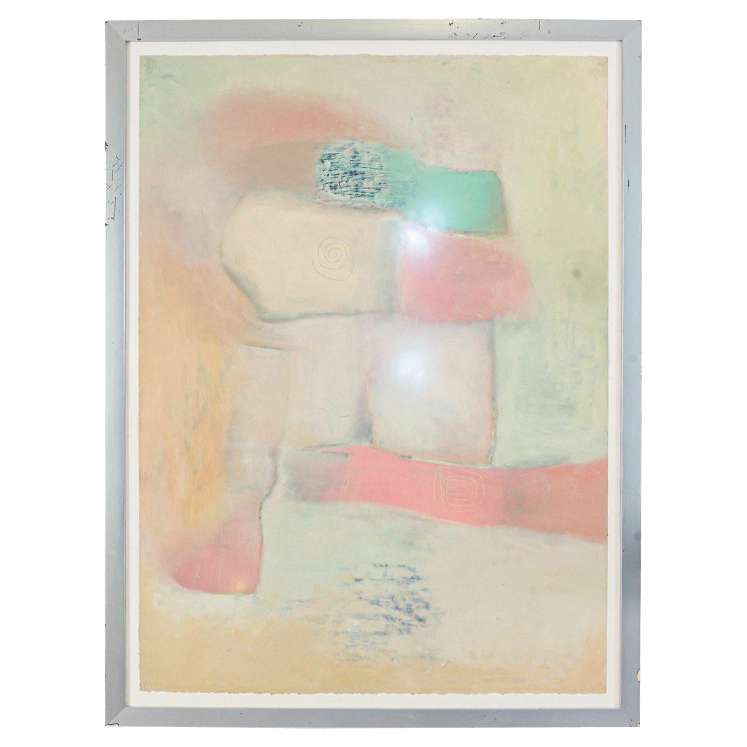 American Post-War Abstract Oil Painting For Sale