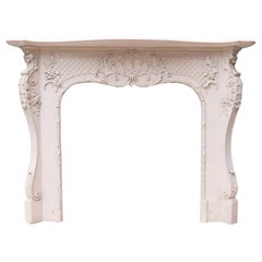 Rococo Style Antique Mantel