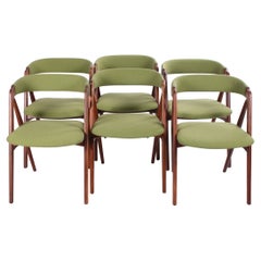 Dining Chairs from Th. Harlev for Farstrup Møbler Model 205, 1960s, Set of 6