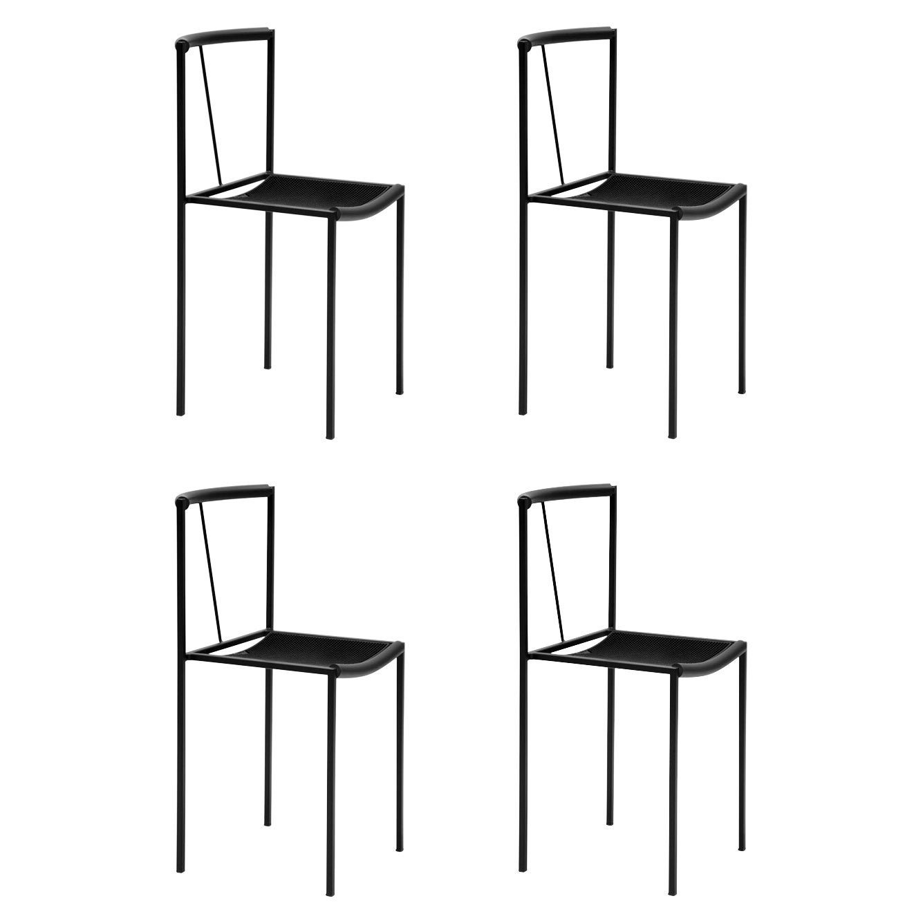 Set of 4 Sedia Chairs by Maurizio Peregalli