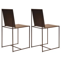 Slim Sissi Set of 2 Chairs by Maurizio Peregalli