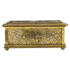 American Mission Bronze Spider Web Box