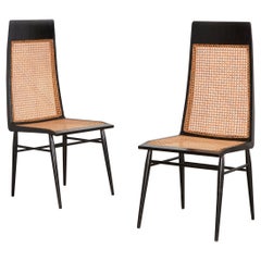 Set of 8 Dining Chairs, Joaquim Tenreiro, Brazil, circa 1949