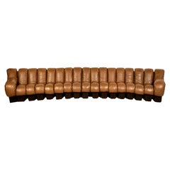 De Sede DS-600 Sofa in Cognac-Brown Leather