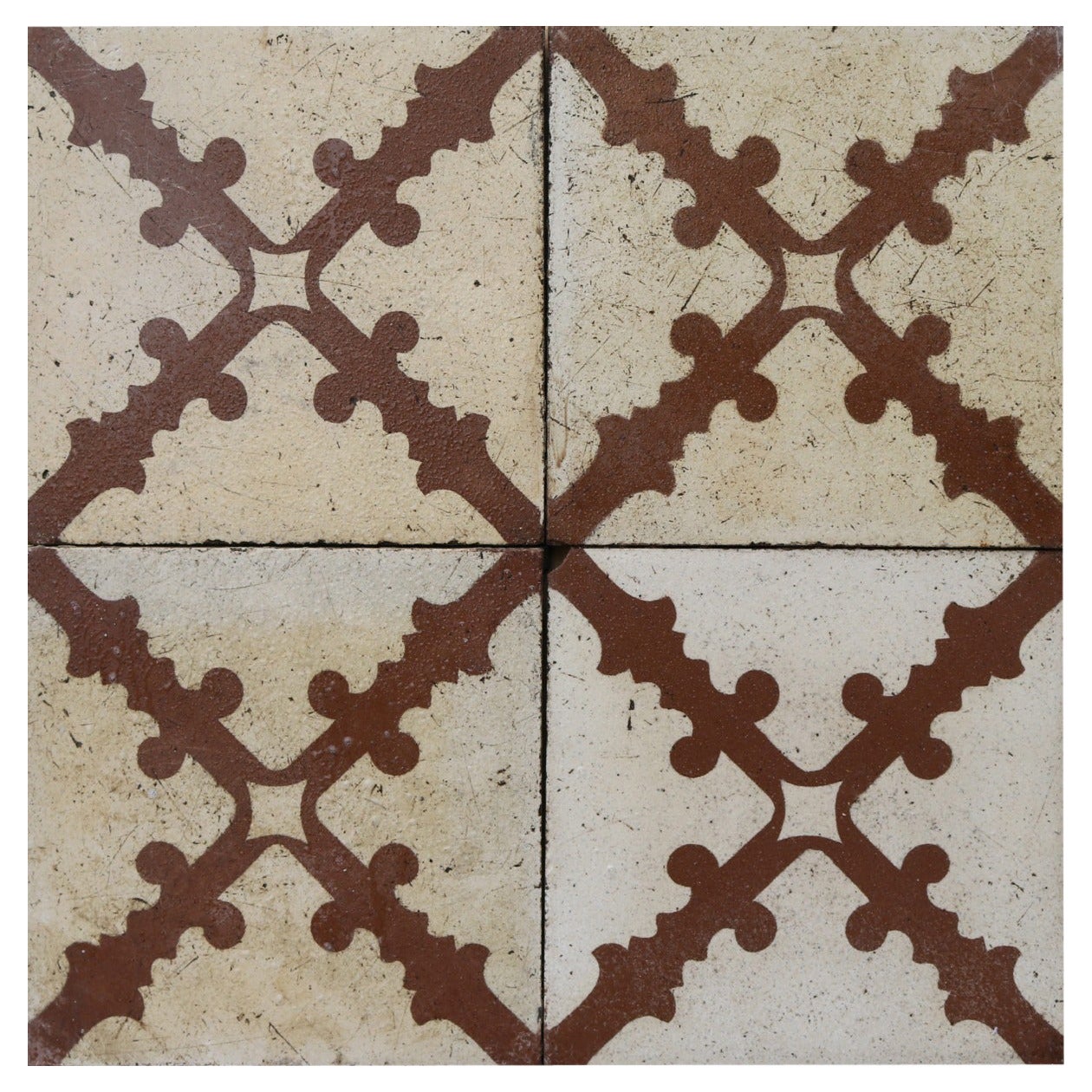 Reclaimed Encaustic Floor Tiles For Sale