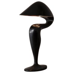 Swan Bronze Lamp Michel Amar