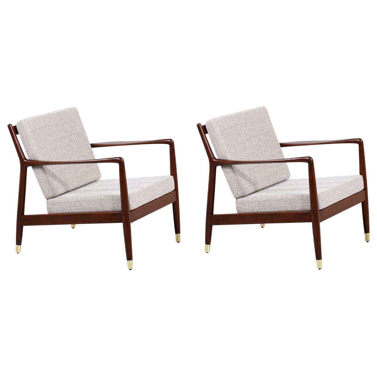 Folke Ohlsson Model USA-143 Lounge Chairs for DUX