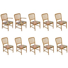 Chaises de salle à manger Edward Wormley pour Dunbar