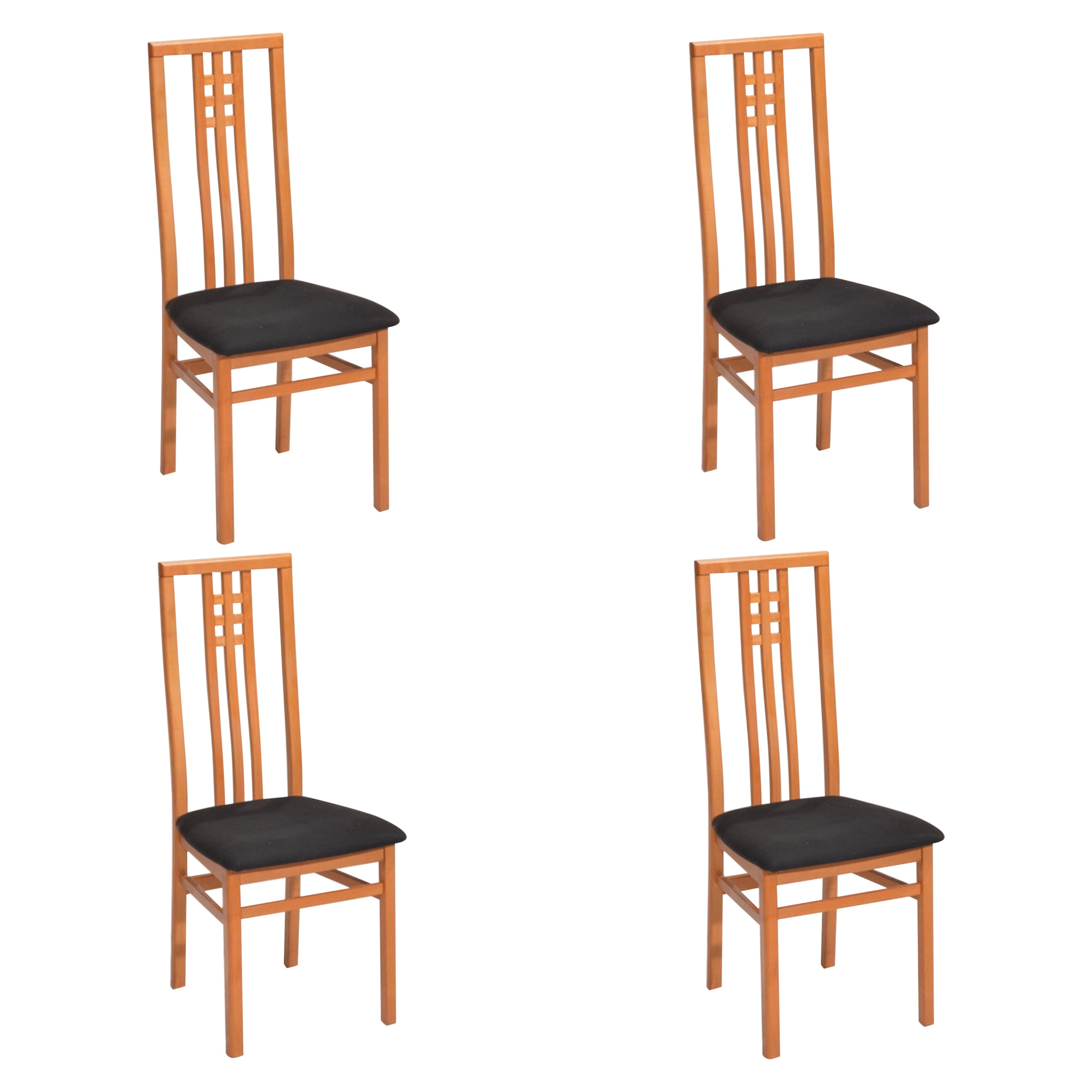 Modern Craftsman Style, Dining Side Chairs by Arthur Umanoff, USA at