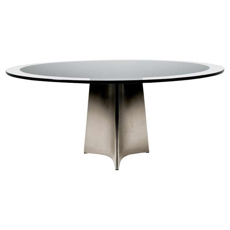 Luigi Saccardo For Armet Pedestal Round, What Is A Small Round Table Called