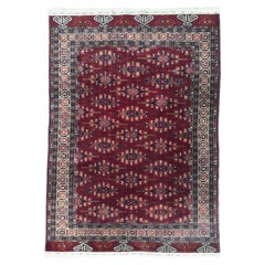 Il bellissimo tappeto afgano vintage Tekke di Bobyrug