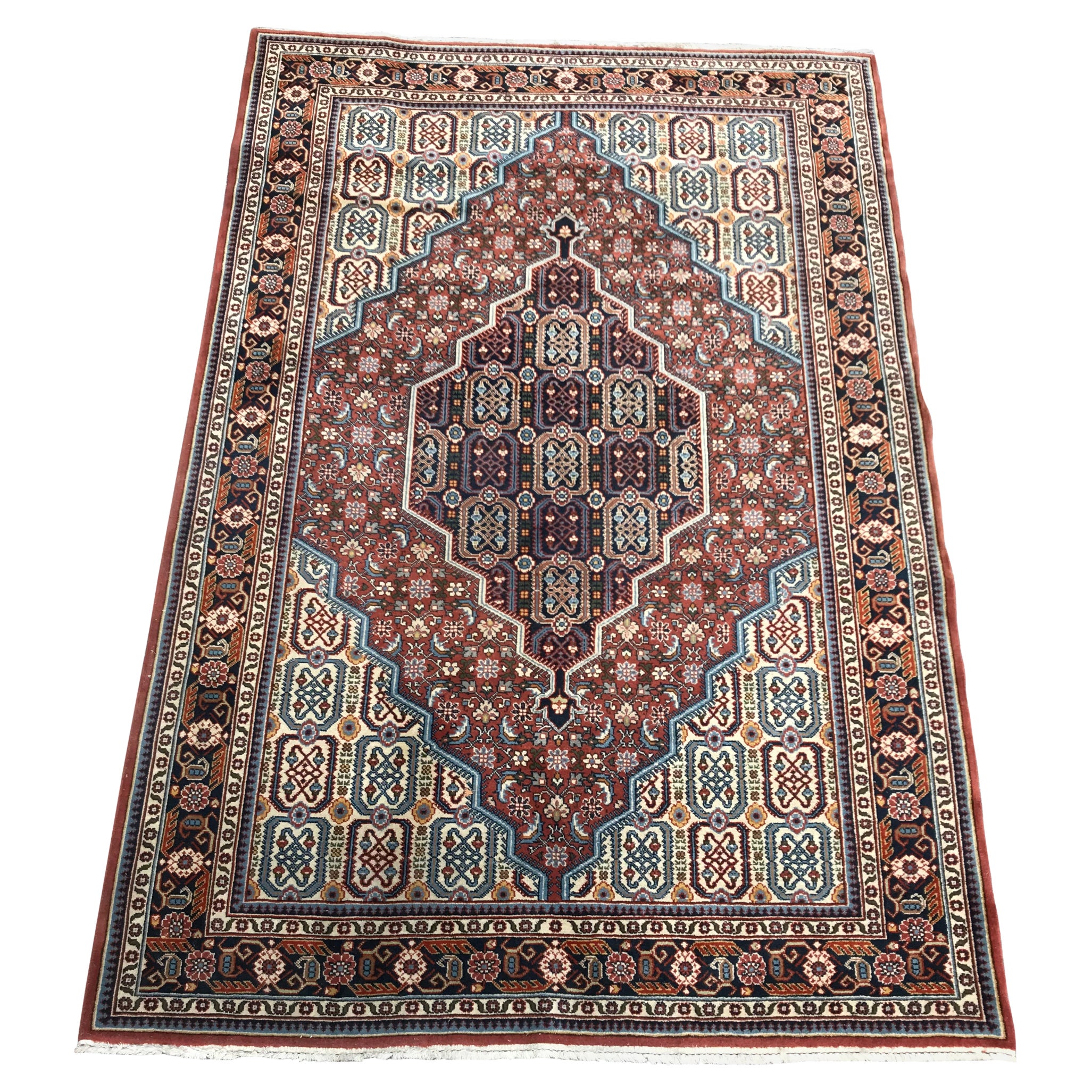 Preciosa alfombra vintage de Transilvania de Bobyrug en venta