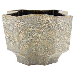 American Post-War Di Pasquale Beige Textured Vase