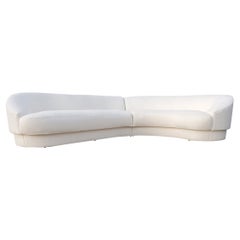 Directional Serpentine Sectional Sofa