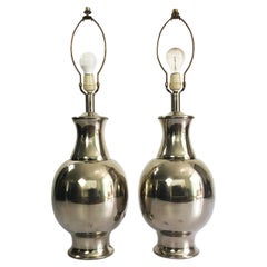 Pair of Platted Lamps by AMBAHR