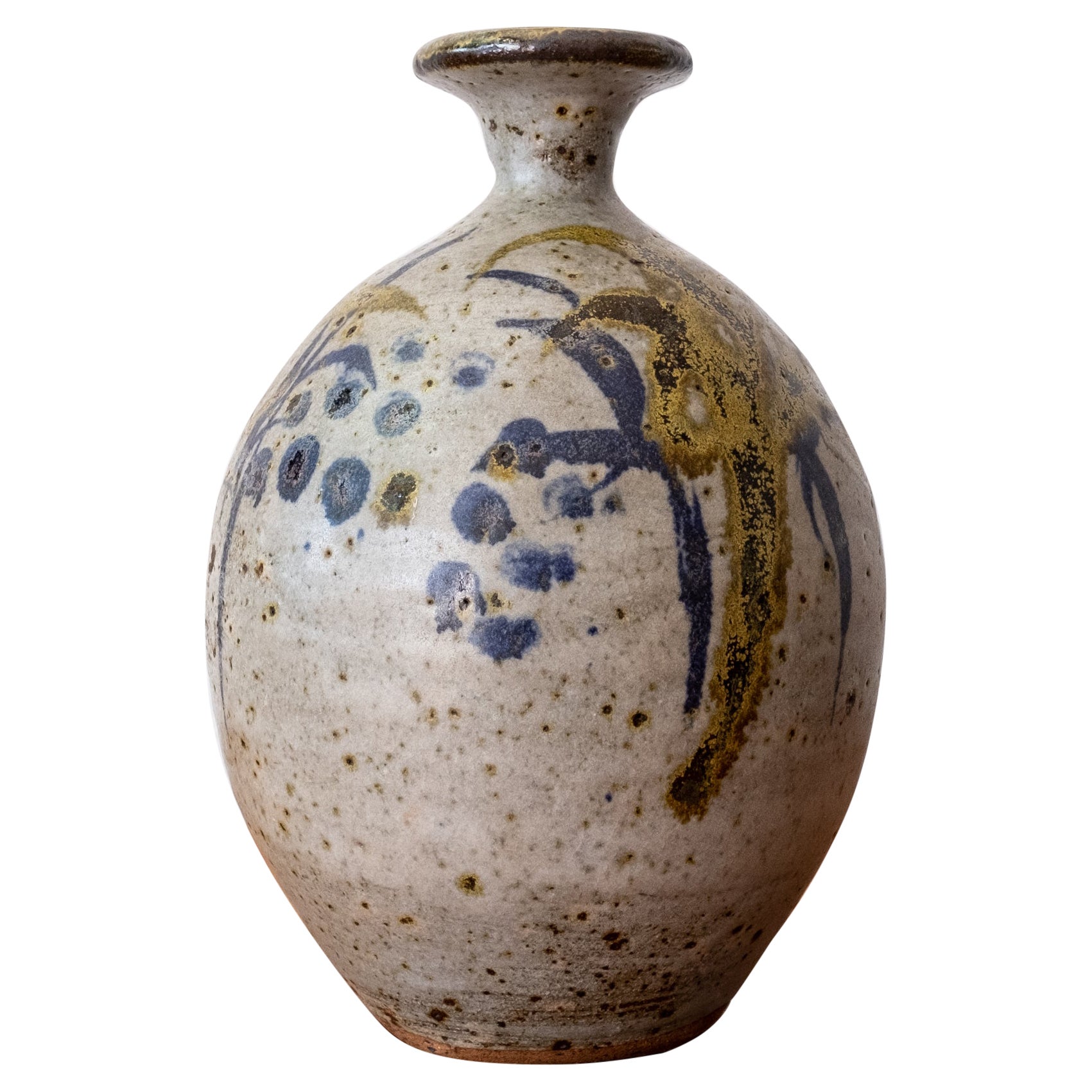 Peter Voulkos Stoneware Pottery Vase, 1950s at 1stDibs | peter vase, peter  voulkos pottery, 1950 pottery
