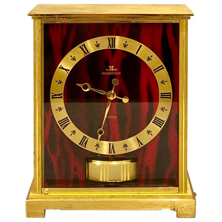 Mid Century Jaeger-LeCoultre Atmos Clock For Sale at 1stDibs | atmos clocks  for sale, mid century jaeger clocks for sale, jaeger lecoultre mantel clock