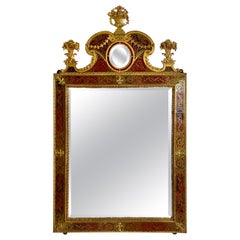 A Huge High Quality Boulle Mirror Napoleon III Bronze Dore & Tortoiseshell 1840