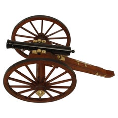 American Metal Signal Cannon with Carriage