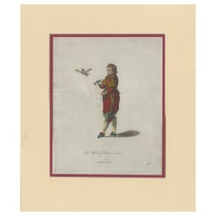 Antique Print of Rubens' son by Jefferys '1772'