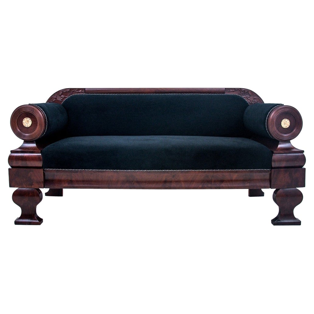 Antique Biedermeier Sofa, Northern Europe, Late 19th Century