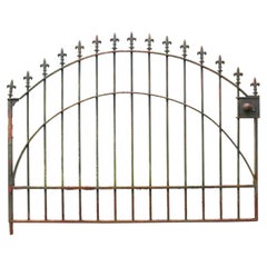 Antique Wrought Iron Reclaimed Park Gate
