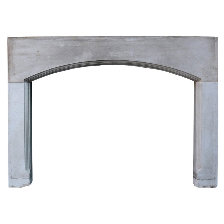 Portland Limestone Reclaimed Mantel For Sale at 1stDibs