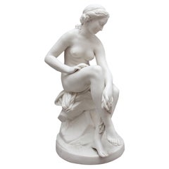 Figure de nu féminin du XIXe siècle en forme de parain