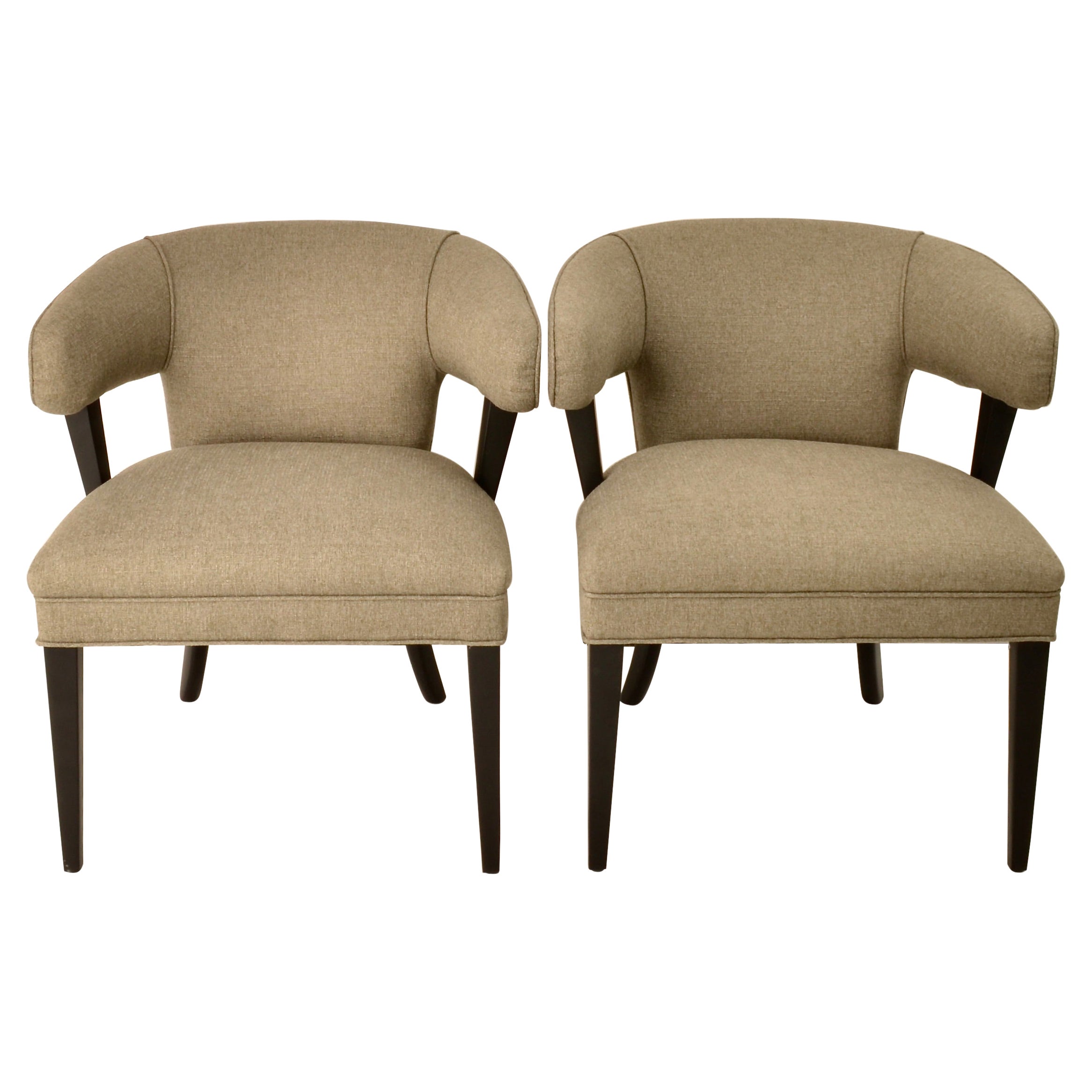 1940s Open Arm Chairs