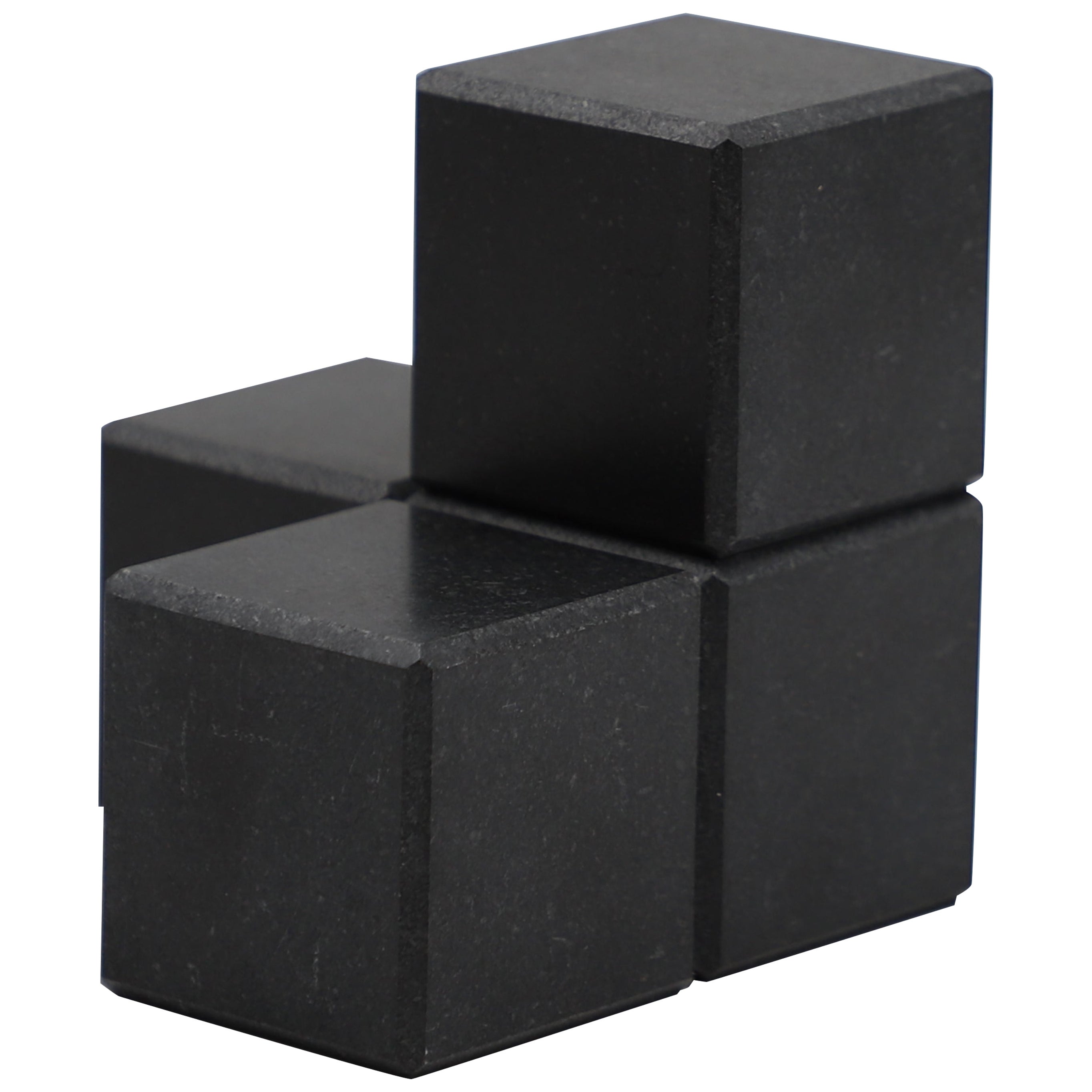 21st Century Minimalist Paperweight in Black granite "Negro Zimbabwe"   For Sale