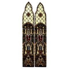 English Antique Stained Glass Windows