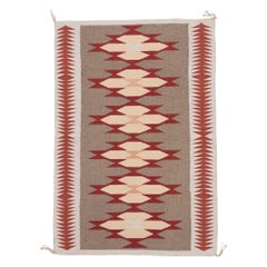 1930's Southwestern-Style Eye Dazzler Kilim Rug